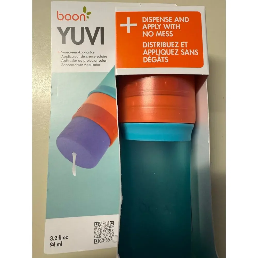 Boon Yuvi Sunscreen Applicator for Kids Refillable & Spill Proof Kids 3.2 fl Oz